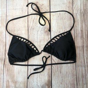 Black bikini top size medium